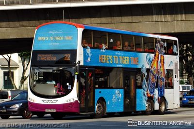 Bus 22 - SBS Transit Volvo B9TL (SBS7563Y)