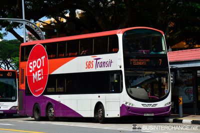 Bus 7 - SBS Transit Volvo B9TL (SBS7599U)