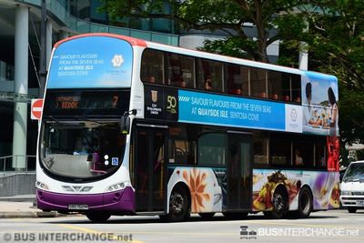 Bus 7 - SBS Transit Volvo B9TL (SBS7621M)
