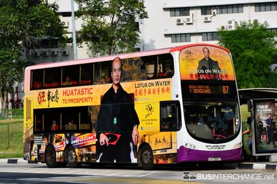 Bus 87 - SBS Transit Volvo B9TL (SBS7637T)