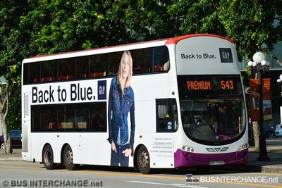Bus 543 - SBS Transit Volvo B9TL (SBS7705E)