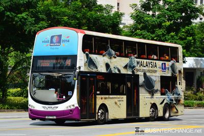 Bus 14 - SBS Transit Volvo B9TL (SBS7712J)