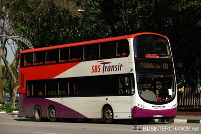 Bus 133 - SBS Transit Volvo B9TL (SBS7713G)