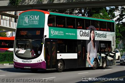 Bus 60 - SBS Transit Volvo B9TL (SBS7720K)
