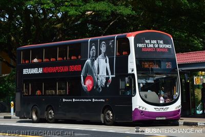 Bus 25 - SBS Transit Volvo B9TL (SBS7724A)