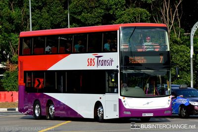 Bus 7 - SBS Transit Volvo B9TL (SBS7777Y)