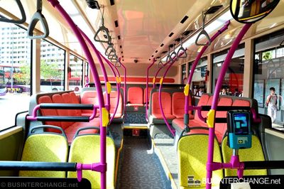 Interior of SBS7777Y - SBS Transit Volvo B9TL