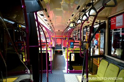 Interior of SBS7777Y - SBS Transit Volvo B9TL