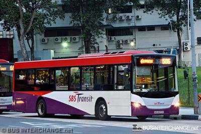 Bus 506 - SBS Transit Scania K230UB (SBS8033D)