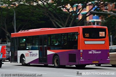 Bus 506 - SBS Transit Scania K230UB (SBS8033D)