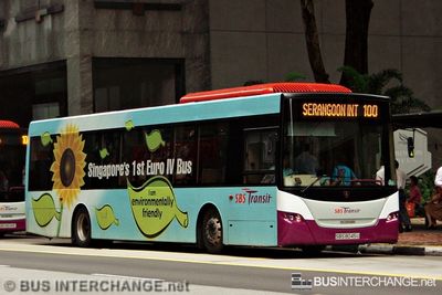 Bus 100 - SBS Transit Scania K230UB (SBS8045U)