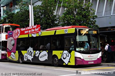 Bus 174 - SBS Transit Scania K230UB (SBS8047P)