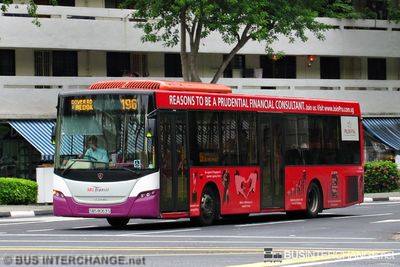 Bus 196 - SBS Transit Scania K230UB (SBS8063S)