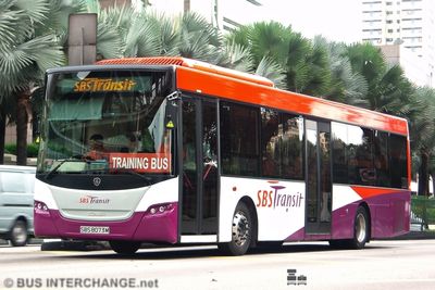 SBS Transit Scania K230UB (SBS8073M) - TRAINING BUS
