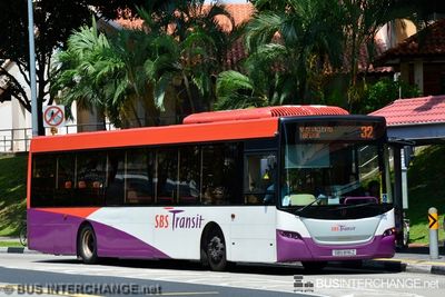 Bus 32 - SBS Transit Scania K230UB (SBS8116Z)