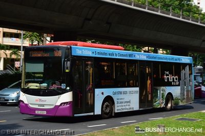 Bus 105 - SBS Transit Scania K230UB (SBS8156H)