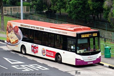 Bus 133 - SBS Transit Scania K230UB (SBS8240Y)