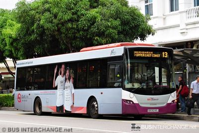 Bus 13 - SBS Transit Scania K230UB (SBS8245J)