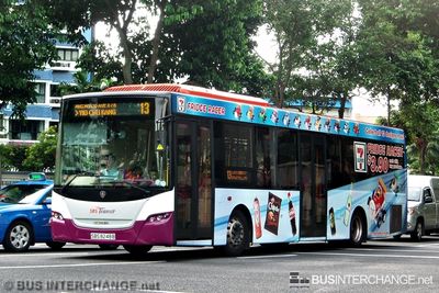 Bus 13 - SBS Transit Scania K230UB (SBS8248B)