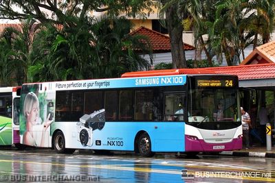 Bus 24 - SBS Transit Scania K230UB (SBS8291A)