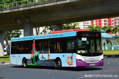 Bus 21 - SBS Transit Scania K230UB (SBS8292Y)