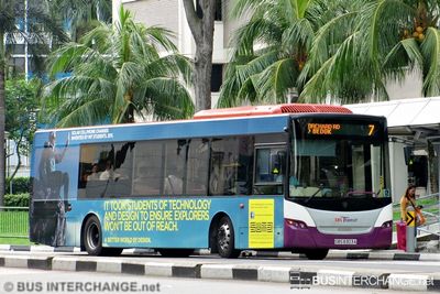 Bus 7 - SBS Transit Scania K230UB (SBS8303A)