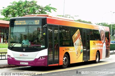 Bus 157 - SBS Transit Scania K230UB (SBS8477G)