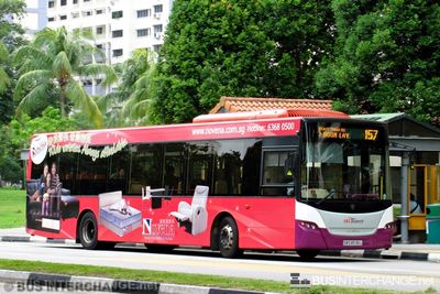 Bus 157 - SBS Transit Scania K230UB (SBS8536U)