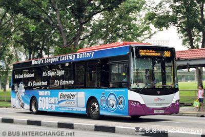 Bus 268 - SBS Transit Scania K230UB (SBS8545T)
