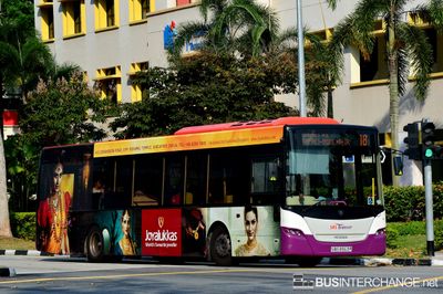 Bus 18 - SBS Transit Scania K230UB (SBS8563R)
