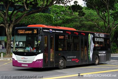 Bus 36 - SBS Transit Scania K230UB (SBS8563R)