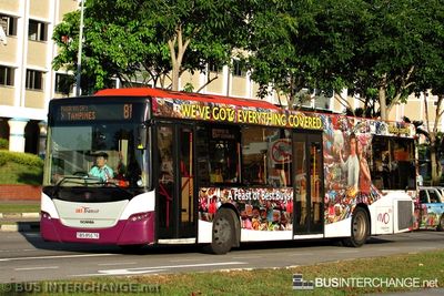 Bus 81 - SBS Transit Scania K230UB (SBS8567E)