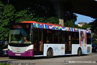 Bus 10 - SBS Transit Scania K230UB (SBS8578Z)