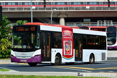 Bus 105 - SBS Transit Scania K230UB (SBS8617U)