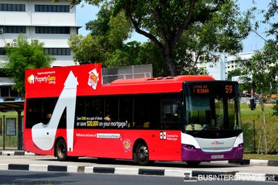 Bus 59 - SBS Transit Scania K230UB (SBS8639G)