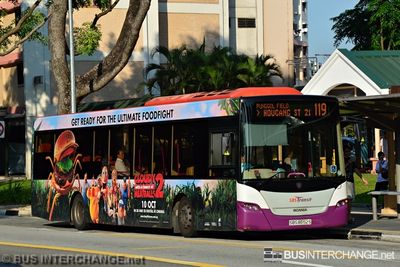 Bus 119 - SBS Transit Scania K230UB (SBS8652S)