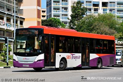 Bus 116 - SBS Transit Scania K230UB (SBS8677X)