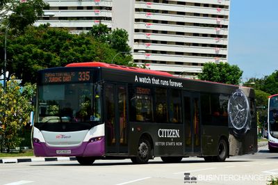 Bus 335 - SBS Transit Scania K230UB (SBS8681H)