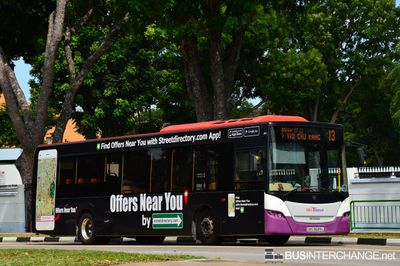Bus 13 - SBS Transit Scania K230UB (SBS8689L)