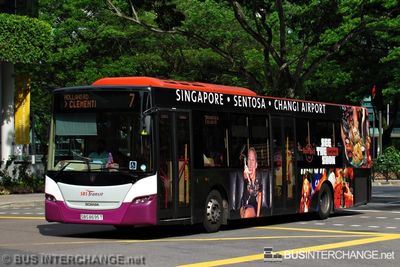 Bus 7 - SBS Transit Scania K230UB (SBS8695T)
