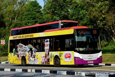 Bus 59 - SBS Transit Scania K230UB (SBS8707T)