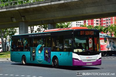 SBS Transit Scania K230UB (SBS8709M) - OFF SERVICE