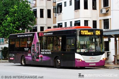 Bus 124 - SBS Transit Scania K230UB (SBS8710H)