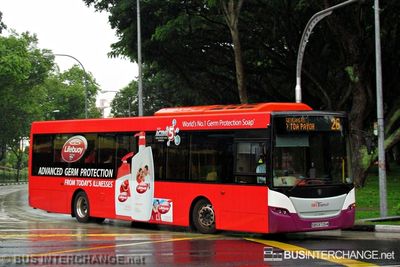 Bus 26 - SBS Transit Scania K230UB (SBS8726M)