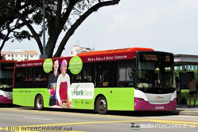 Bus 26 - SBS Transit Scania K230UB (SBS8731Y)
