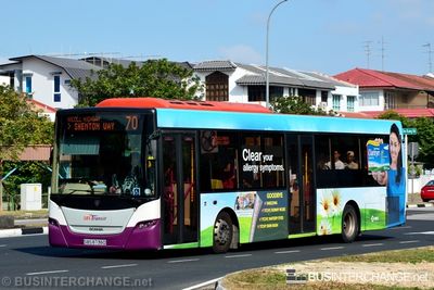 Bus 70 - SBS Transit Scania K230UB (SBS8738D)