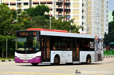 Bus 86 - SBS Transit Scania K230UB (SBS8739B)