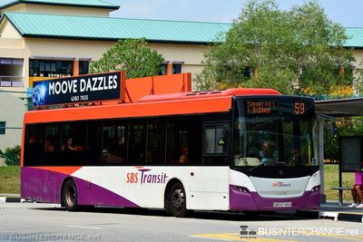 Bus 59 - SBS Transit Scania K230UB (SBS8748A)