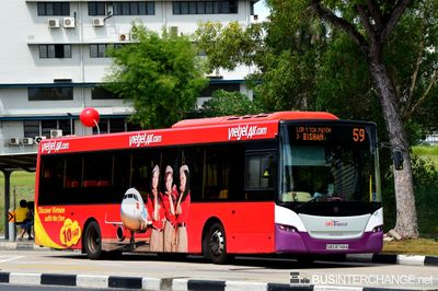 Bus 59 - SBS Transit Scania K230UB (SBS8748A)