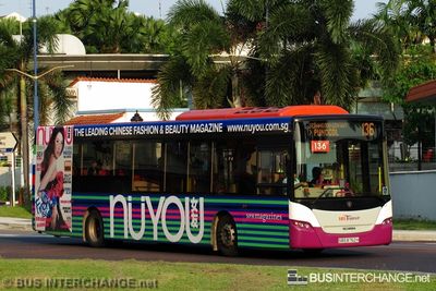 Bus 136 - SBS Transit Scania K230UB (SBS8762H)
